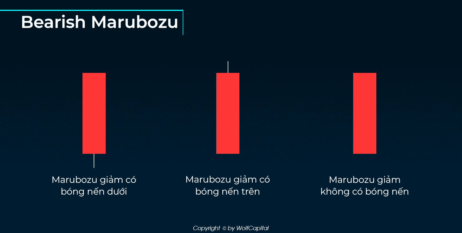 Bearish Marubozu (nến Marubozu giảm)